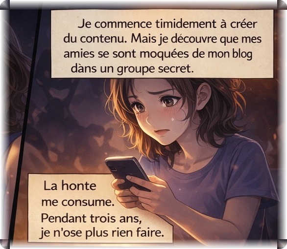 BD : Mes amies se moquent de mon blog dans un groupe secret